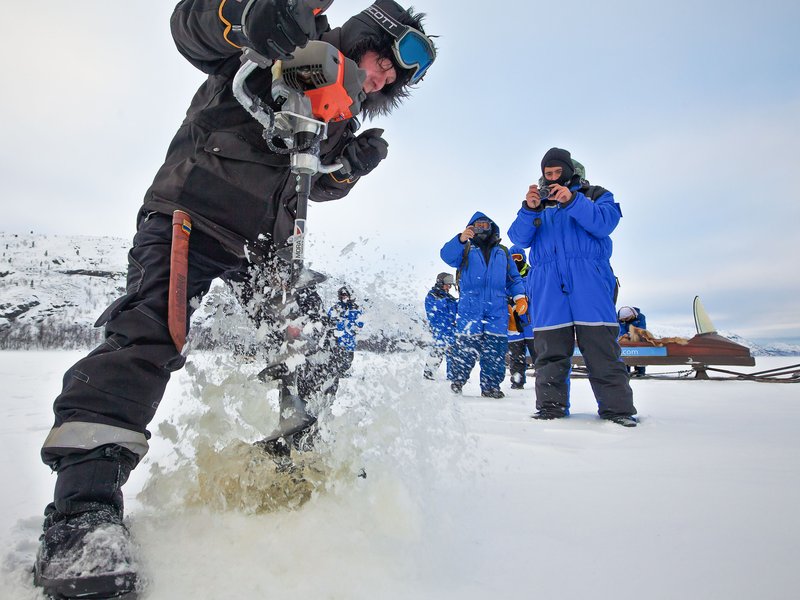 Experience the Thrill of Ice Fishing Live in the UK Today Online