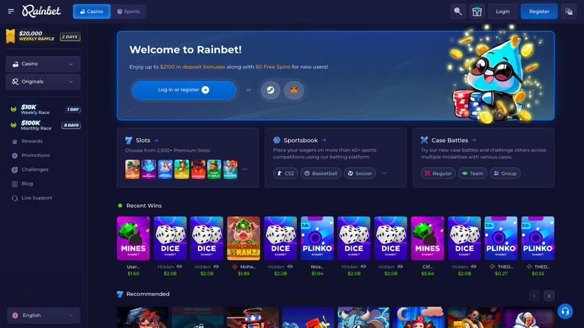 Recensie van de Rainbet Casino-website (2026) - Spelerbeoordelingen en onze beslissing Recensie van de Rainbet Casino-website (2026) - Spelerbeoordelingen en onze beslissing