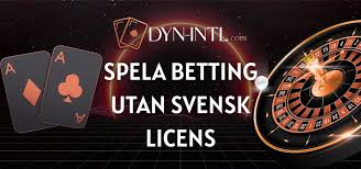 Casino utan svensk licens En guide till spelupplevelser utan gränser